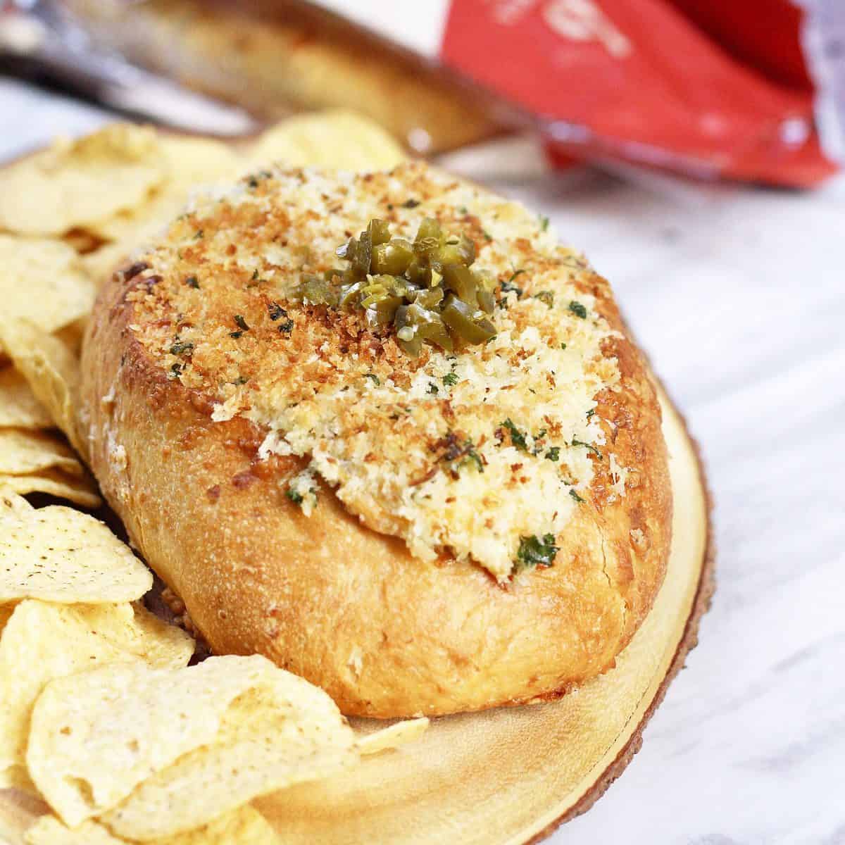 3 Cheese Jalapeno Popper Dip - Ev's Eats