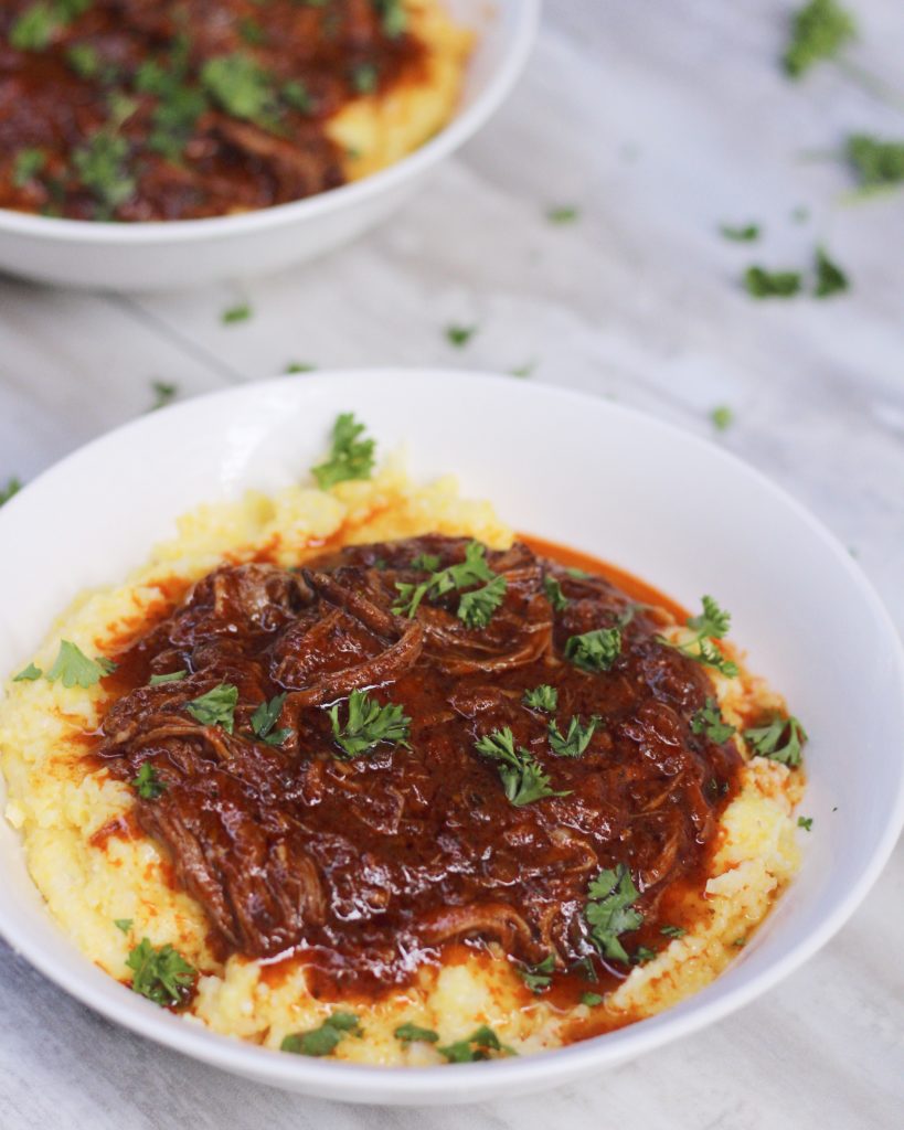 Braised-Beef-Ragu-With-Creamy-Parmesan-Polenta-3-819x1024