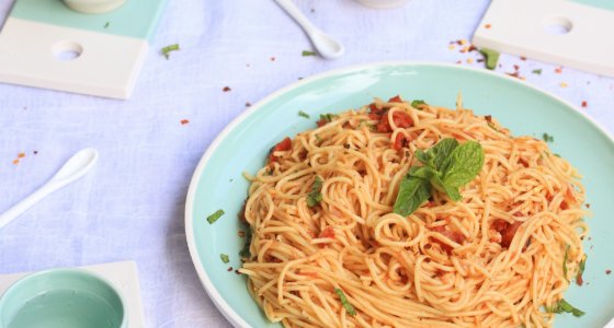 The Lazy Cook’s 15 Minute Spaghetti