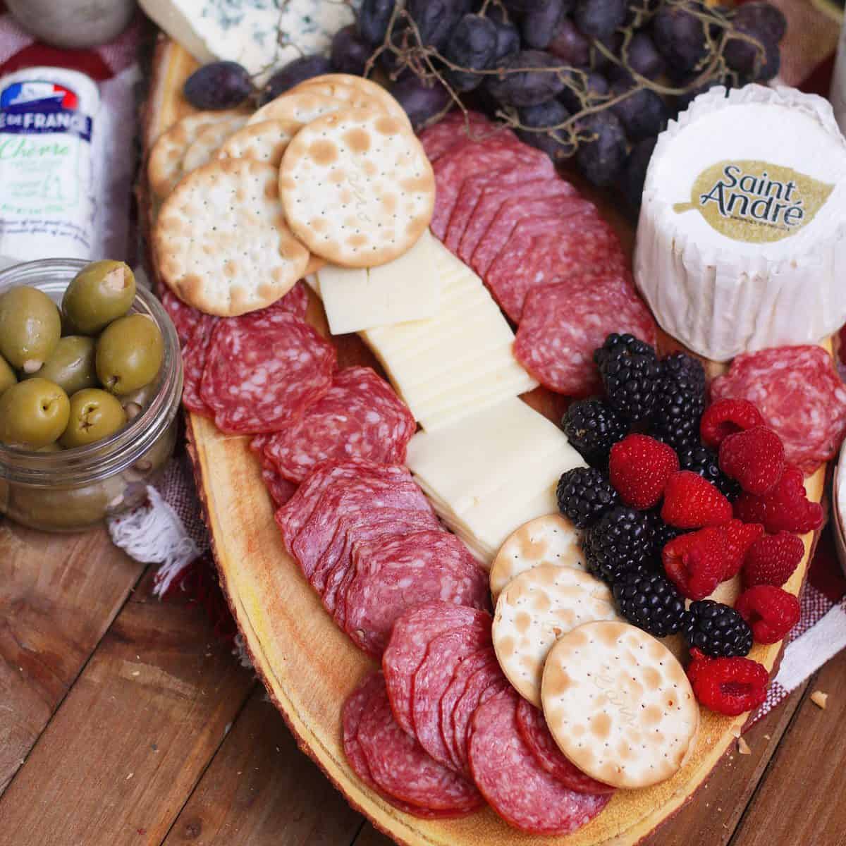 French Inspired Charcuterie Board - Ev's Eats