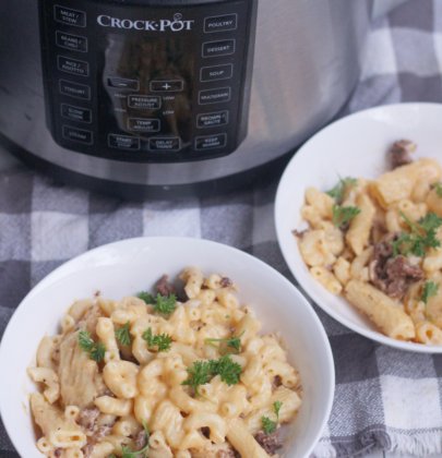 Crock-Pot® Express Crock Multi-Cooker Oxtail Mac and Cheese