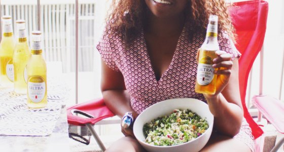 Healthy Eating & Drinking: Michelob Ultra Pure Gold