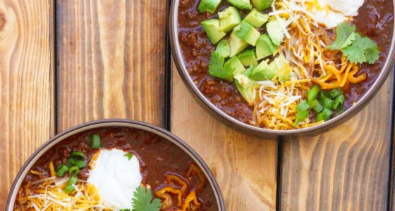 My Favorite Homemade Chili